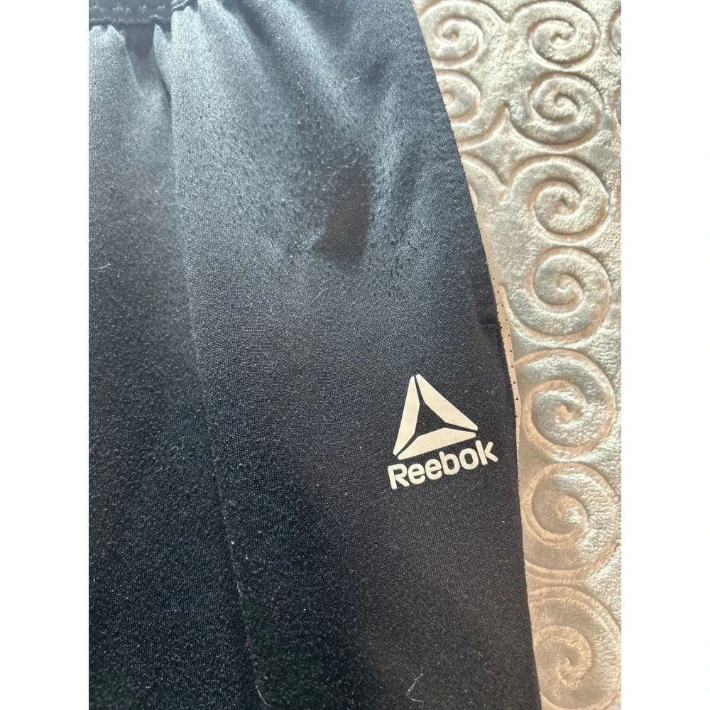 Reebok Athletic Track Pants Black 2X Large 2EG 2TG Mens‎ Joggers Sweatpants